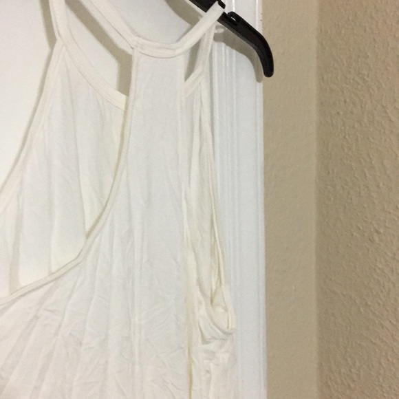 White Racerback Tank - Picture 4 of 4